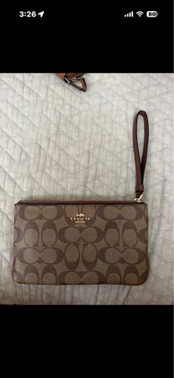Coach wrist wallet