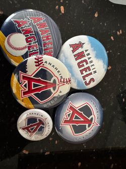 Anaheim Angels Buttons