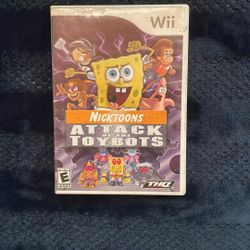 Nicktoons Attack On The Toybots Wii 