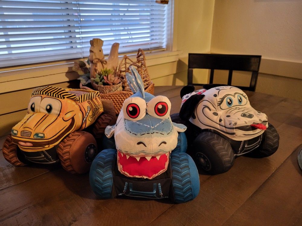 Monster Truck Truckin Pals Plush Toys