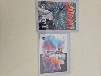 Griffey, and Bo Jaxon custom cards