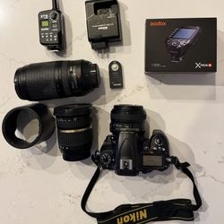 Nikon Camera Bundle – D700 + 3 Lenses + Godox Trigger (Ready to Shoot) 