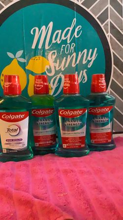 4-Colgate mouthwash all for $10
