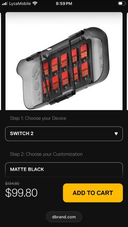 Nintendo Switch 2 Dbrand Case