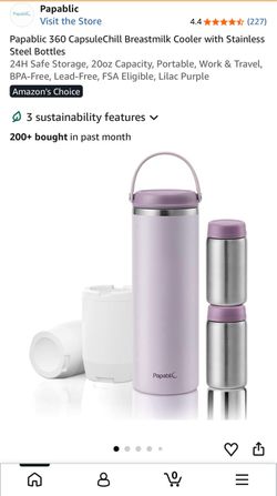 Papablic 360 CapsuleChill Breastmilk Cooler Set