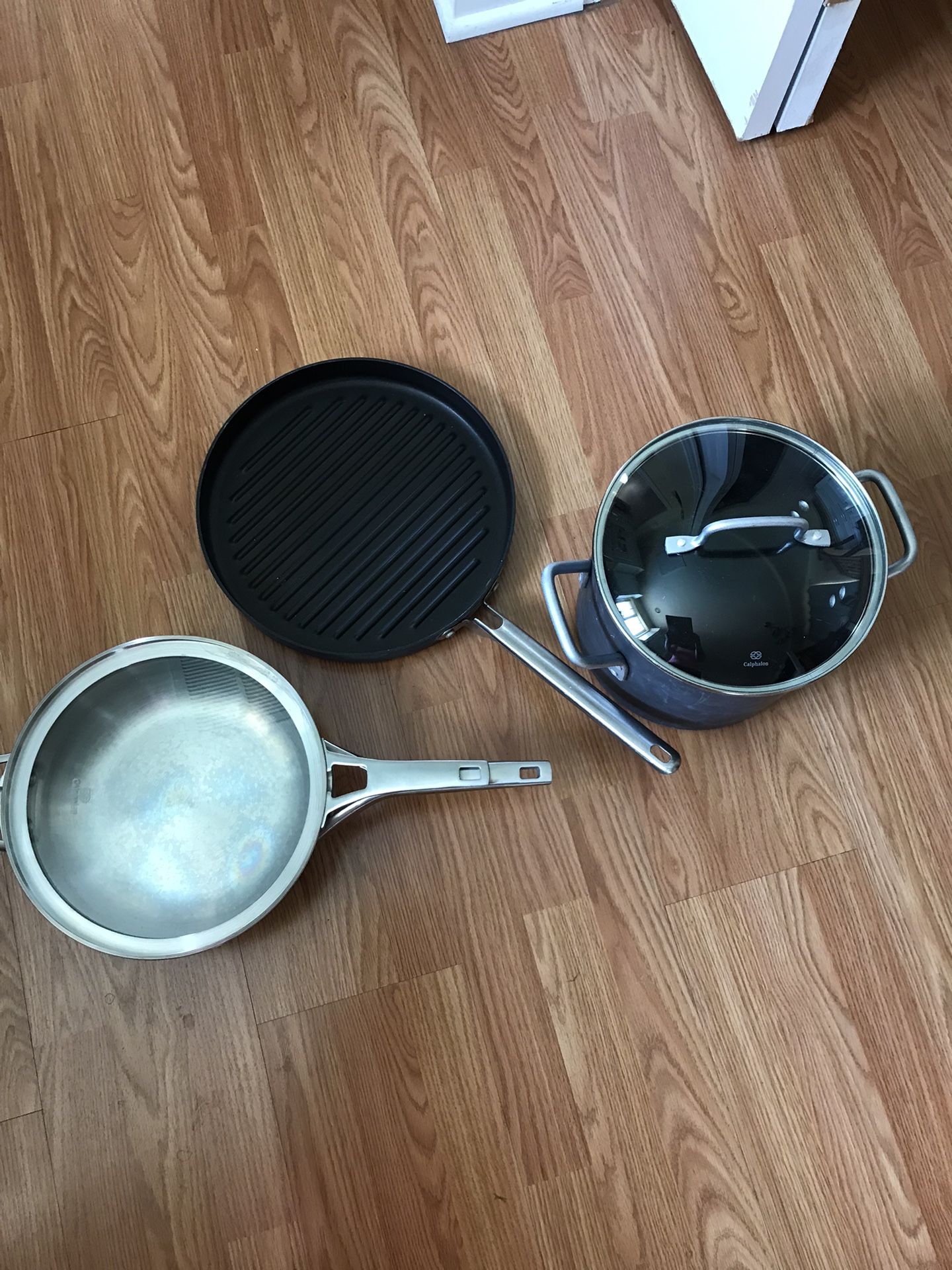 Calphalon Pots/Lids-take all