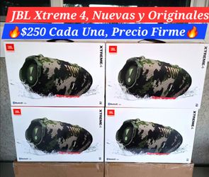 🔥JBL Xtreme 4 🔥NEW, SEALED BOX 🔥$250 Firm On.Price/ Precio Firme🔥Original JBL💯%