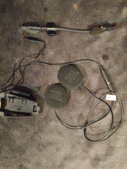 JBL helmet headphone/phone speakers