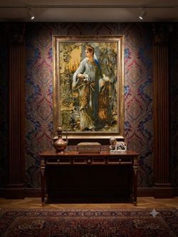 Wall Decor Framed Persian Rug ( Sirius The Great Wife)