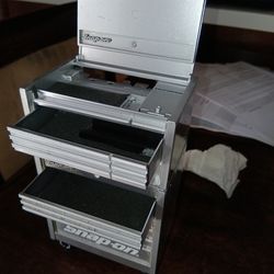 Snap on miniature toolbox