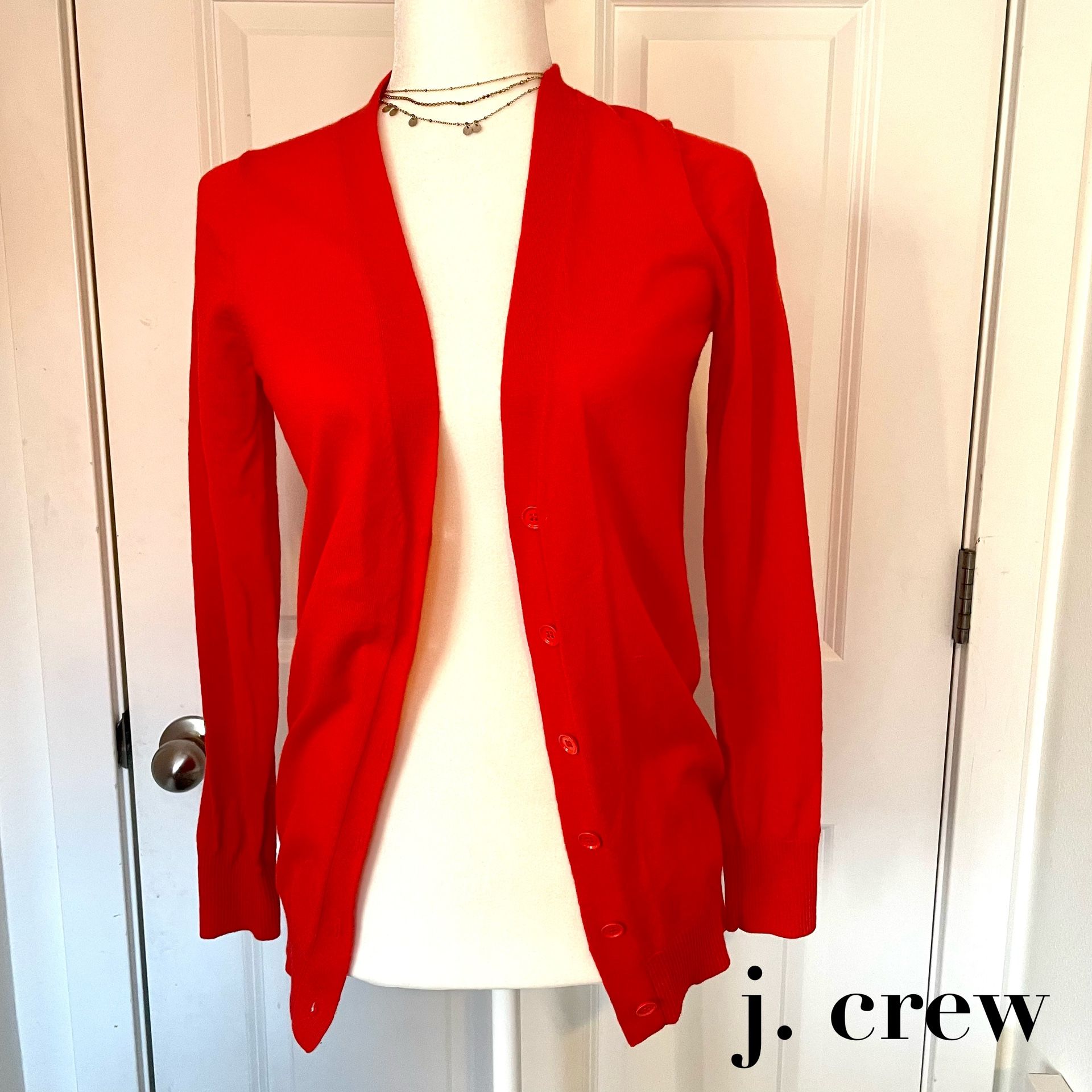 J.Crew Factory Merino Wool Cardigan- Women’s XS