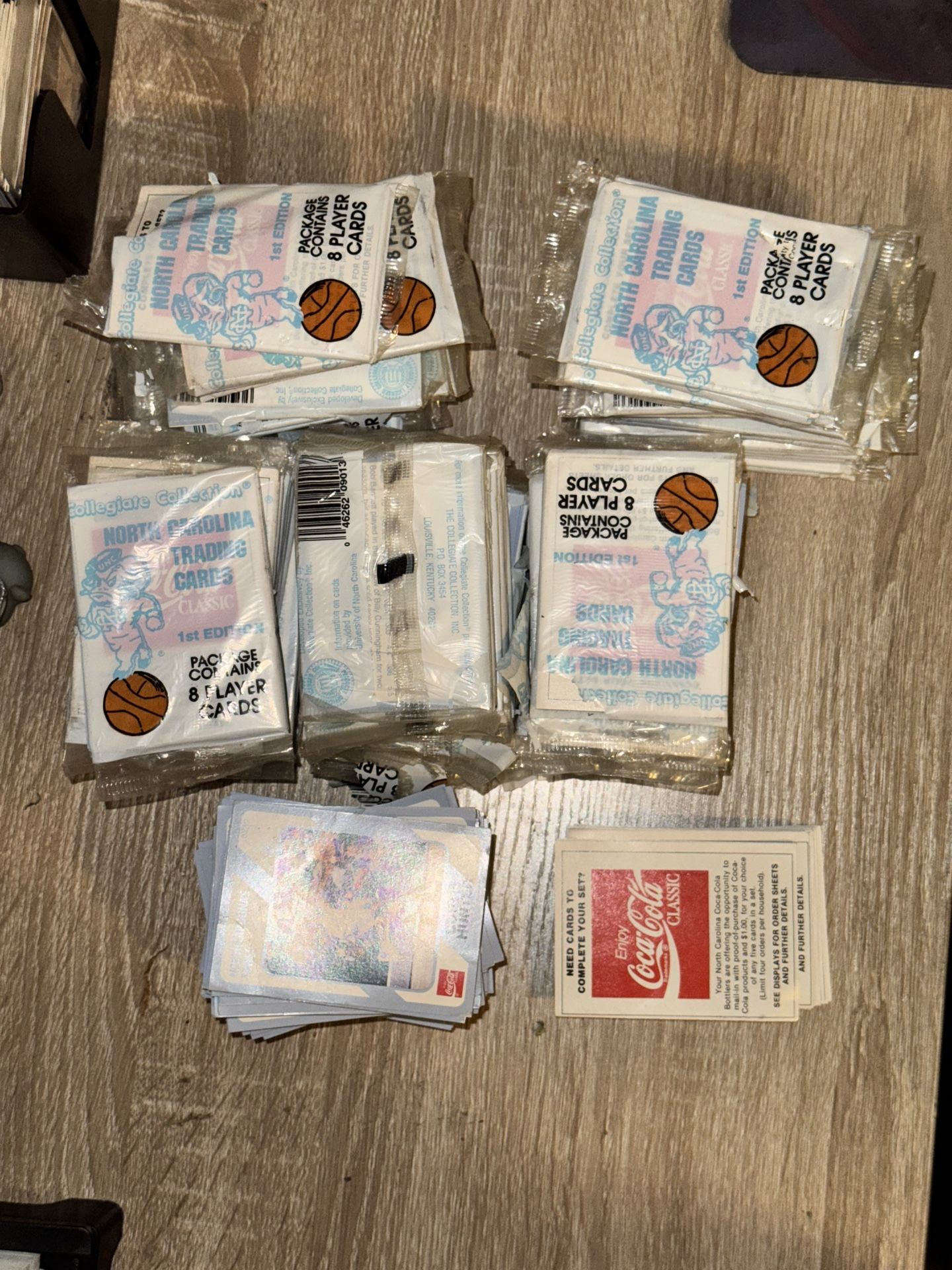 NORTH CAROLINA FIRST EDITION 1989 CARDS