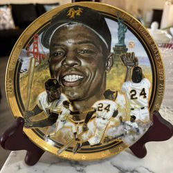 Willie Mays Plate 