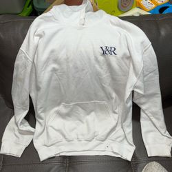Young & Reckless White Hoodie