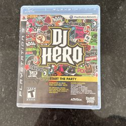 DJ Hero Game For PS3