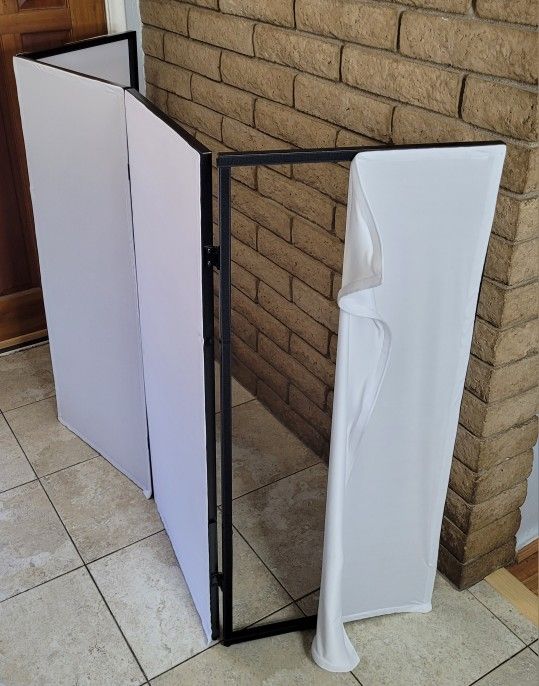 DJ Facade Booth Portable Event Cover Screen