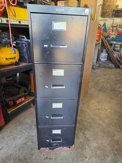 Great used metal file cabinet