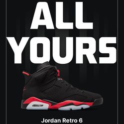 Jordan 6 Infrared Salesman Sample 