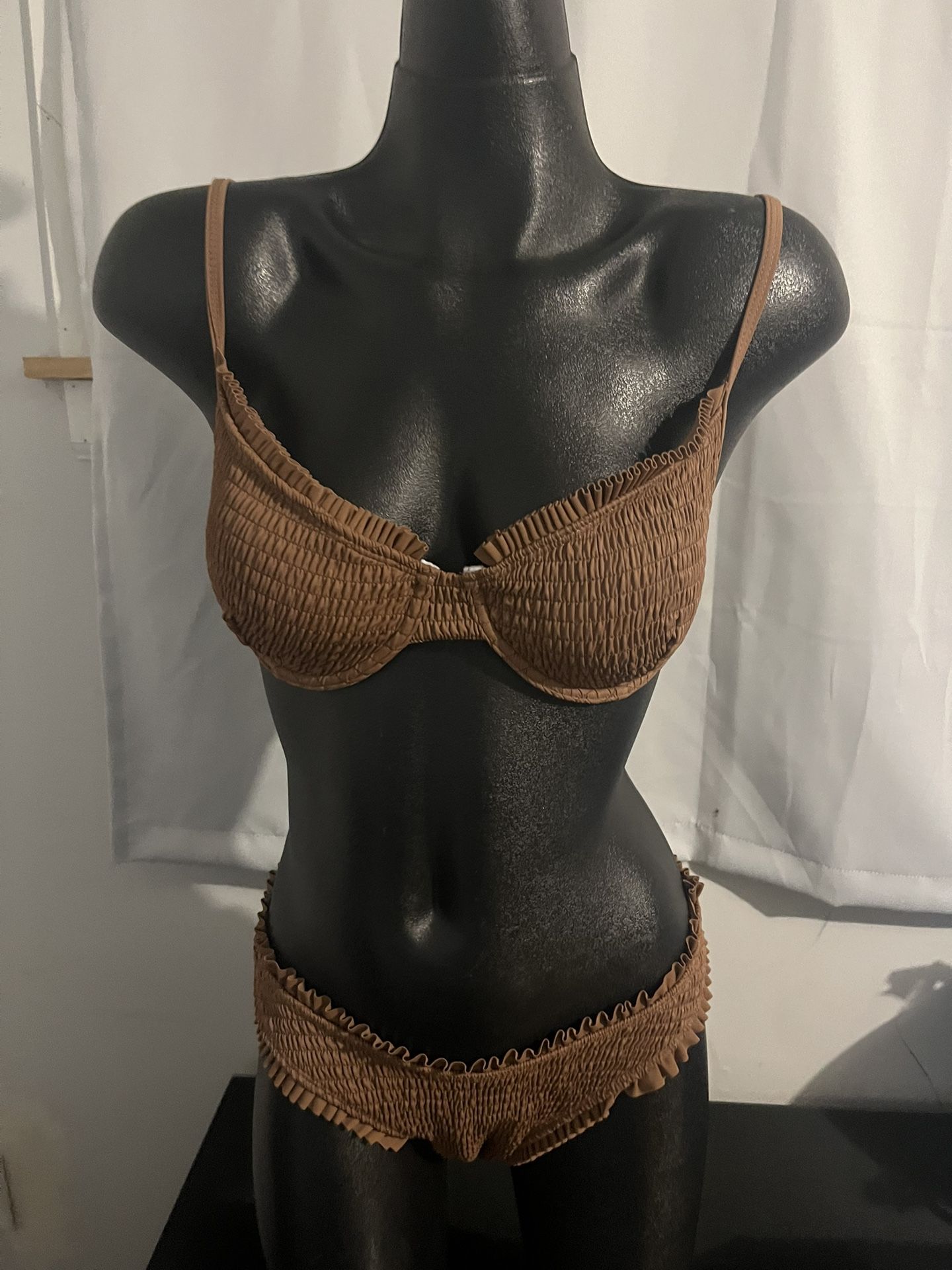 Brown Bikini Set