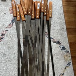 Skewers For Meat, Barbecue 