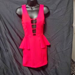 Sexy Size Small Red Dress
