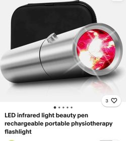 Red light therapy torch