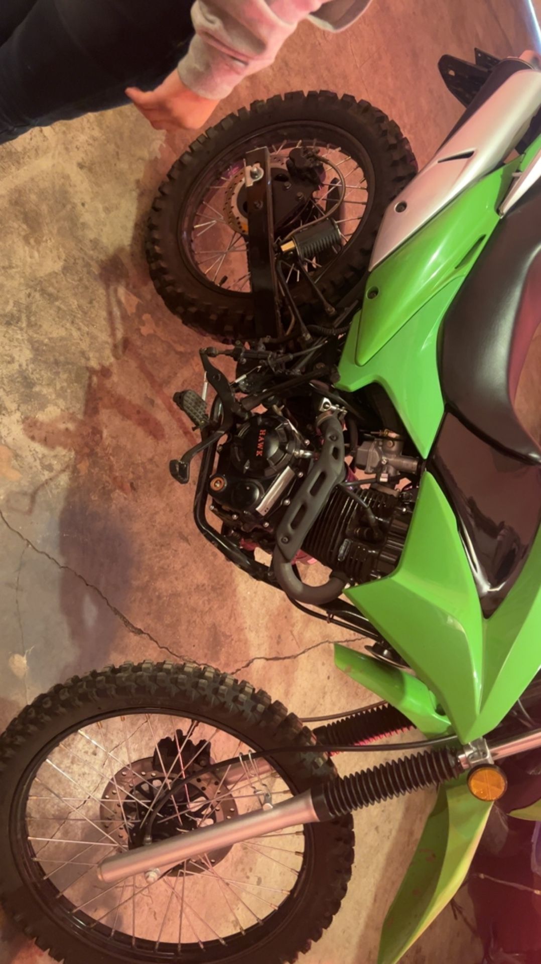 250cc hawk motorcycle