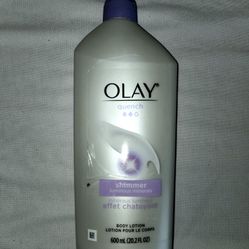 Olay Quench Shimmer Body Lotion