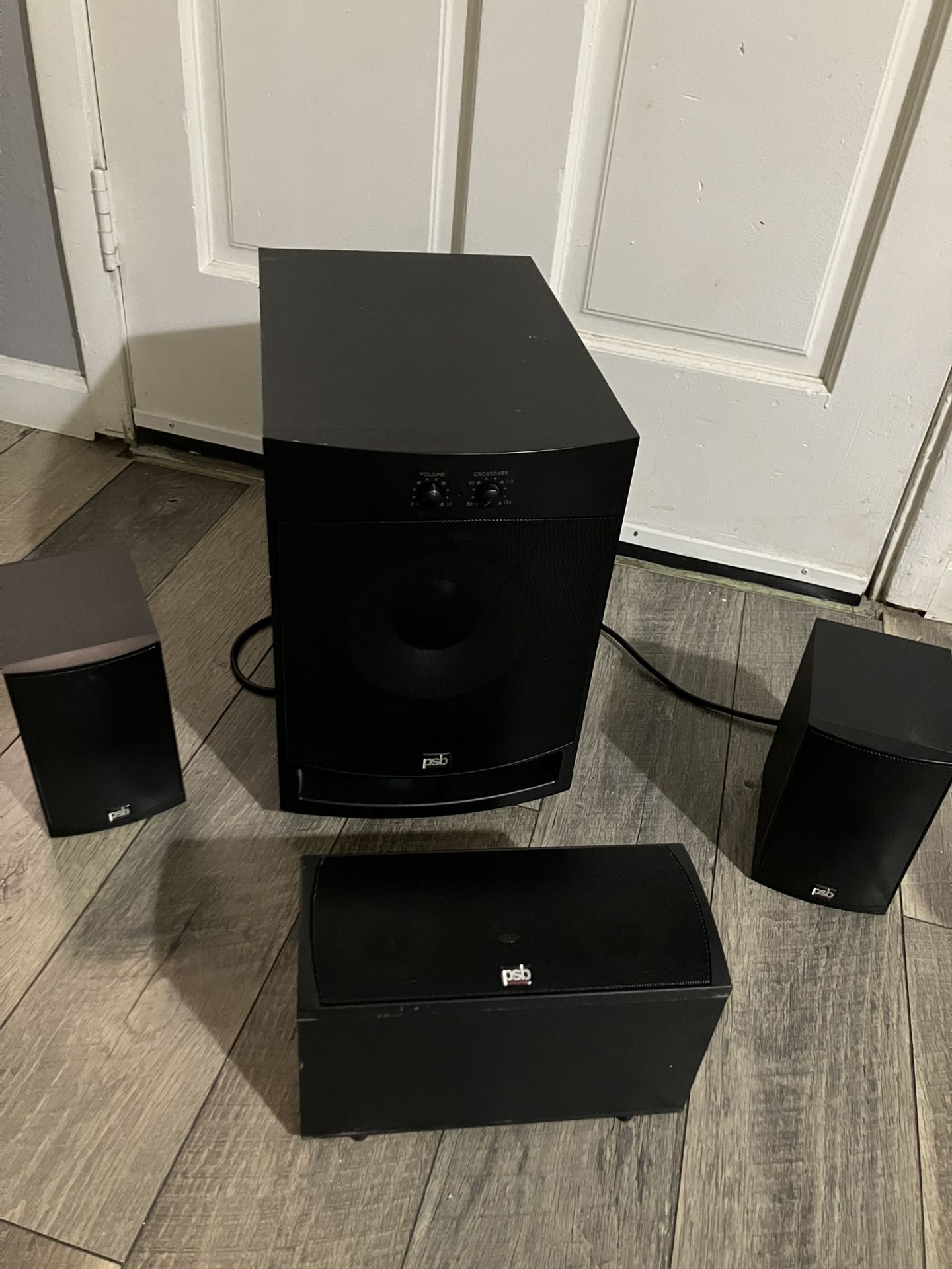 PSB Alpha Sub Zero 100 Watt Powered Home Subwoofer