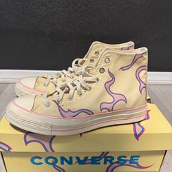 Golf x Converse Chuck 70 High “Flame - Pastel Yellow”