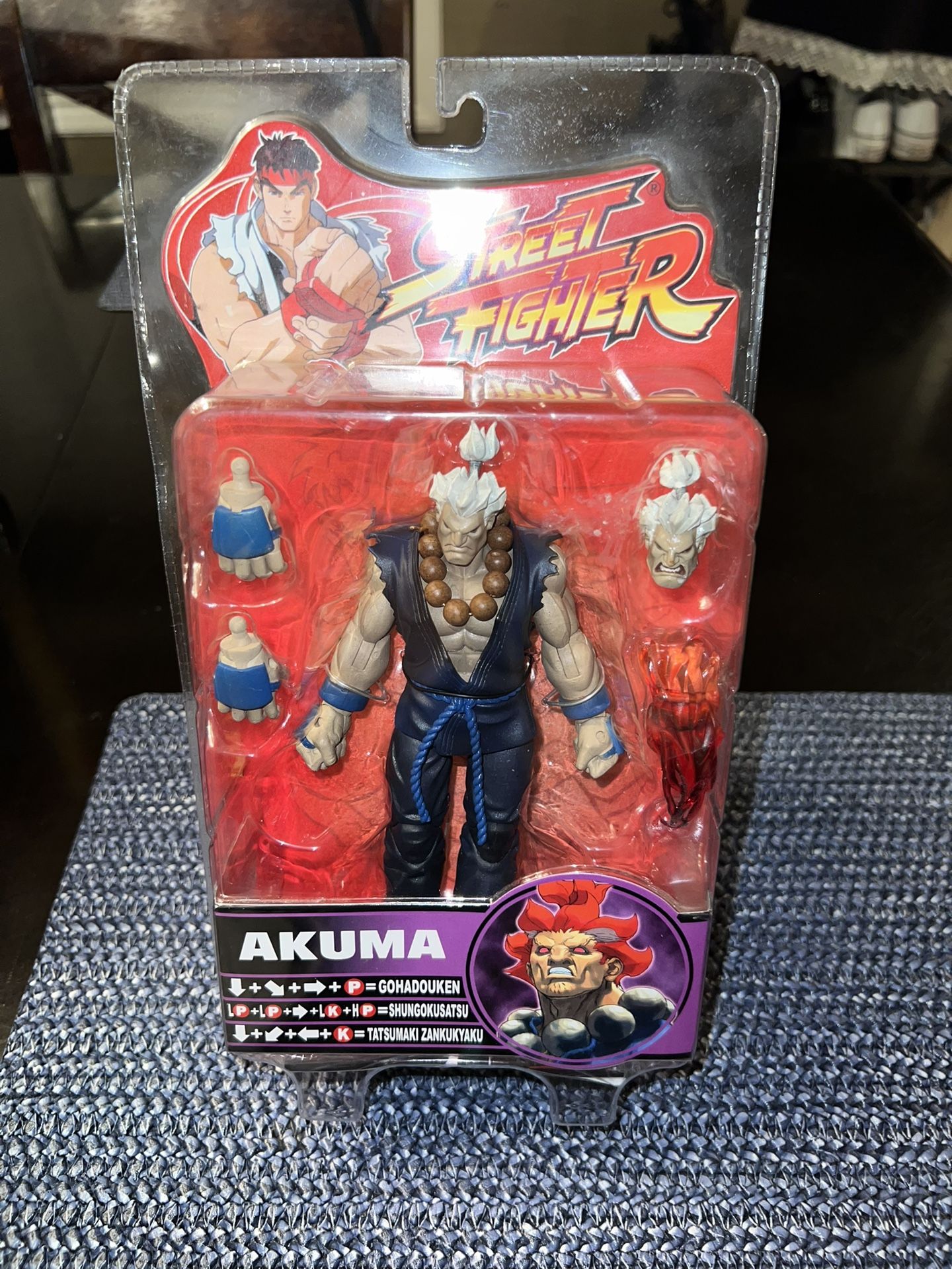 Street Fighter - Round 4 - Akuma Blue Variant - SOTA Toys Action Figure