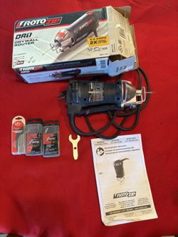 Rotozip Roto Zip Tool With Extra Cutters 