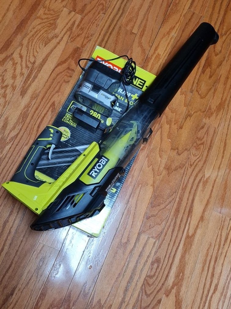 Ryobi 18V Blower, Battery, Charger