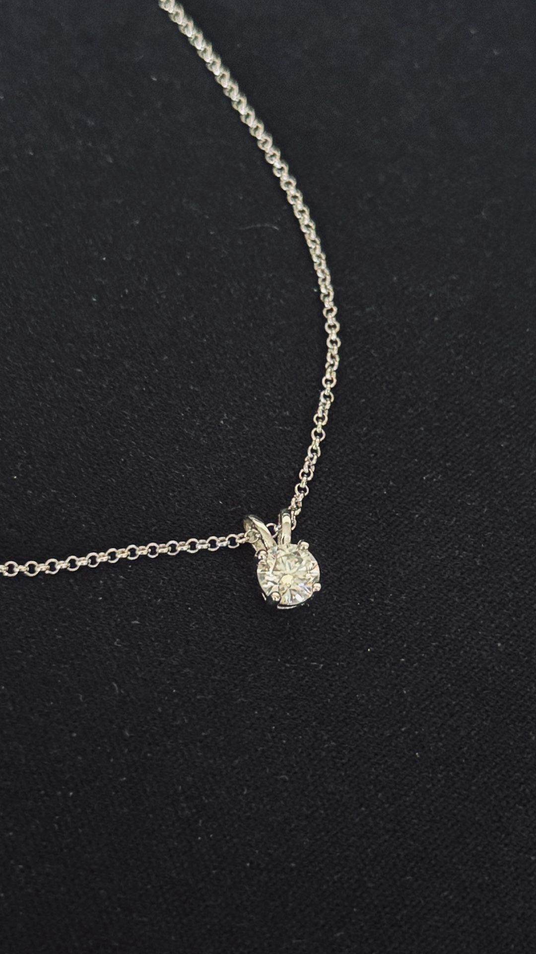 Moissanite 5.0mm Necklace