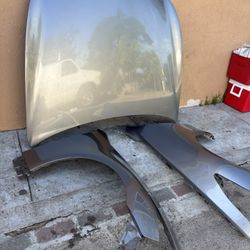 Infinity G37 Sport 2008, Hood And Side Fenders 