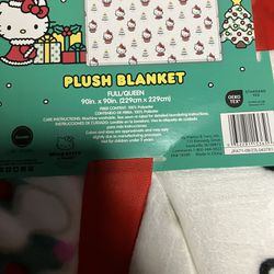 Hello Kitty Large Plush Blanket 