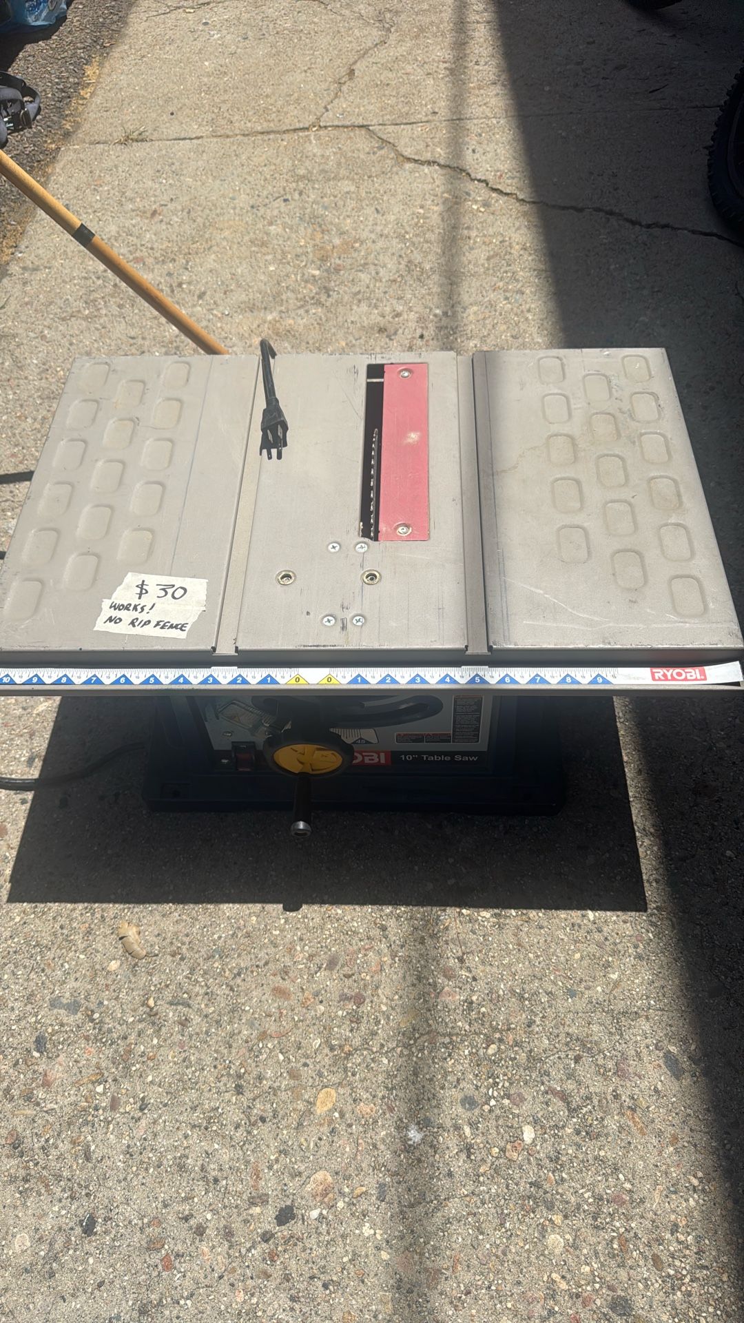 Ryobi Table Saw