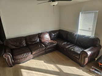 Leather L Shaped Couches