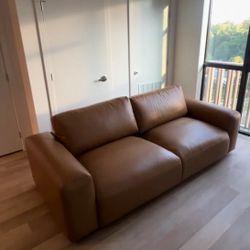 Brand New 95” PU leather sofa