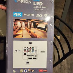 Orion 4k Projector And Screen 