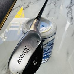 TaylorMade Rescue Mid 19° 3 Hybrid Golf Club | Graphite Shaft | Great Condition