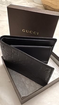 Gucci Bifold Wallet with Box Original MEN NEW