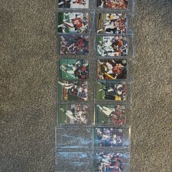 Denver Broncos Limited Edition Cards Autographed With Stickers 