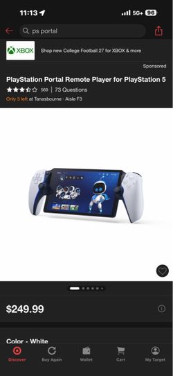 PlayStation Portal Remote Player for PS5