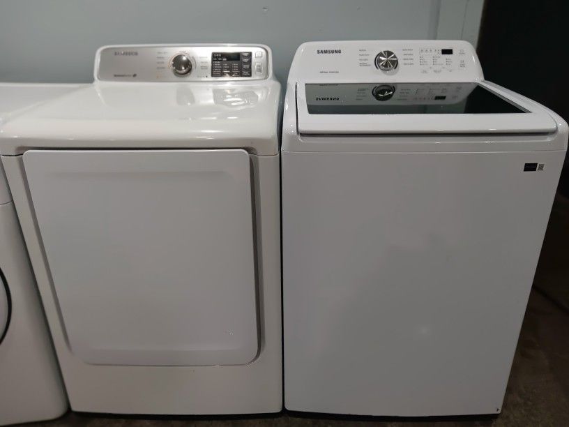 Samsung Washer And Electric Dryers
