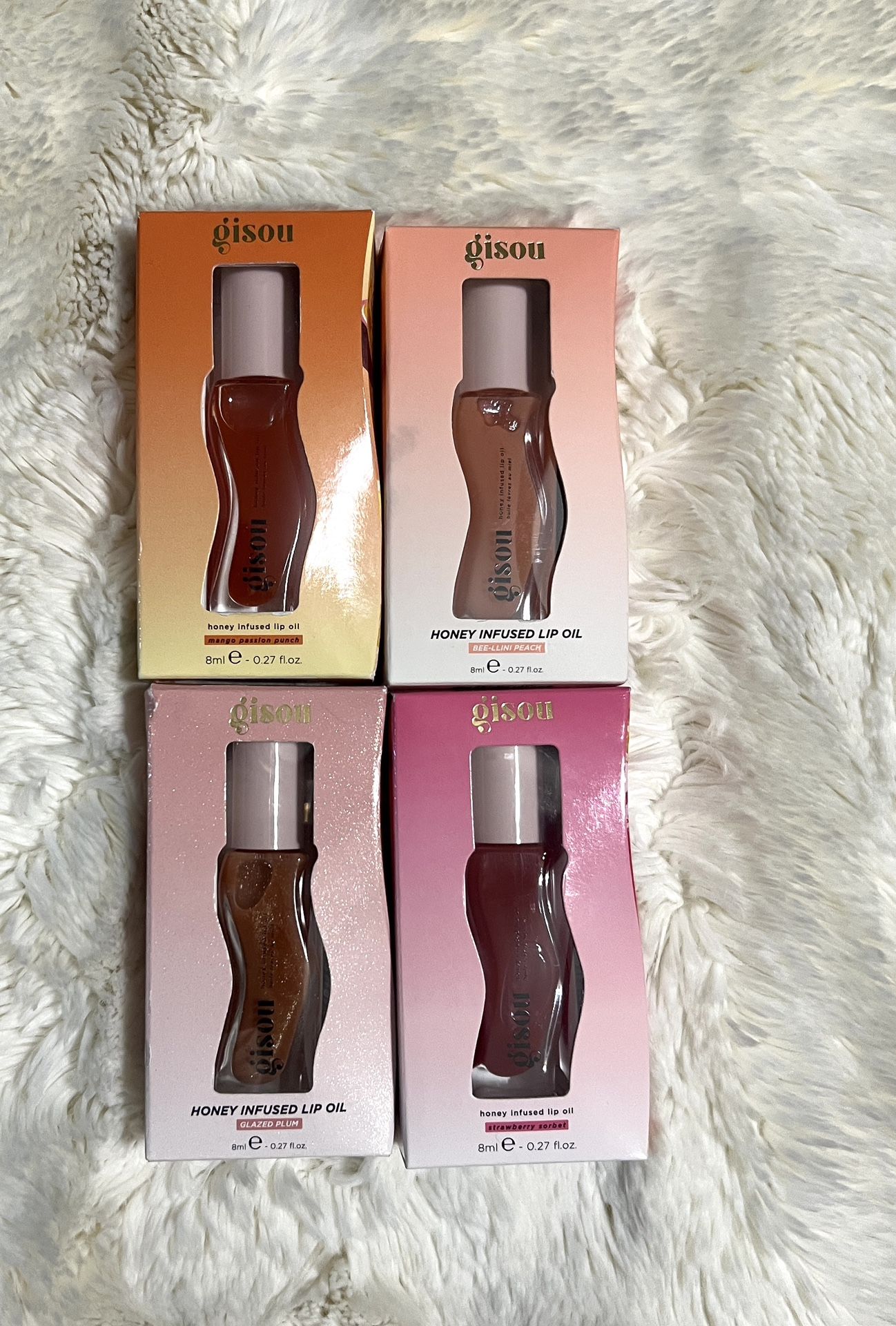 Gisou Honey Infused Hydrating Lip Oil Bundle-PRICE FIRM