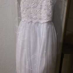 First communion dress size 10