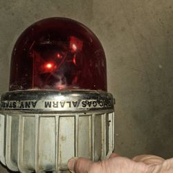 Commander Red Rotating Light