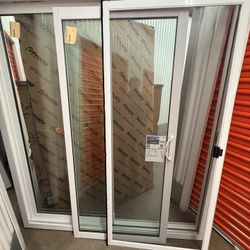 6 Ft. Wide Pro-Via- White Sliding Patio door