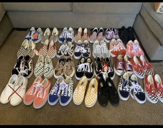 Brand new Adidas Vans and Converse size 6men 7.5women
